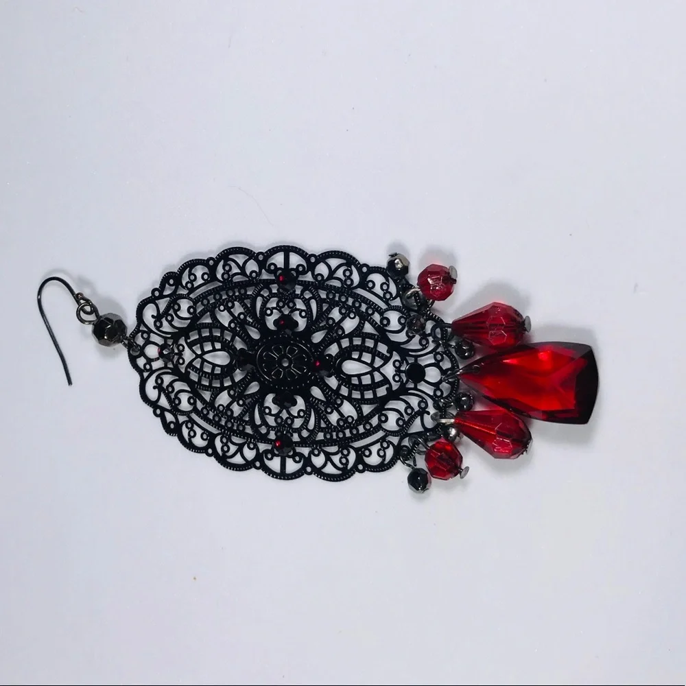 Goth Vintage Unique SINGLE Earring Statement Streetwear